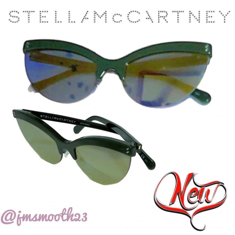 🆕 Stella McCartney Green & Gold Core Sunglasses (810)